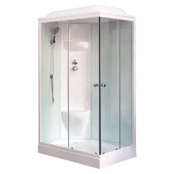 Душевая кабина Royal Bath 8120HP6-WT L белое/прозрачное