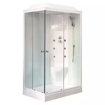 Душевая кабина Royal Bath 8120HP7-WT R белое/прозрачное