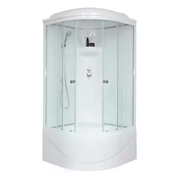 Душевая кабина Royal Bath 90BK6-WT белое/прозрачное