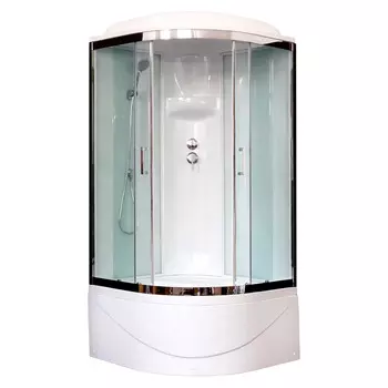 Душевая кабина Royal Bath 90BK6-WT-CH белое/прозрачное