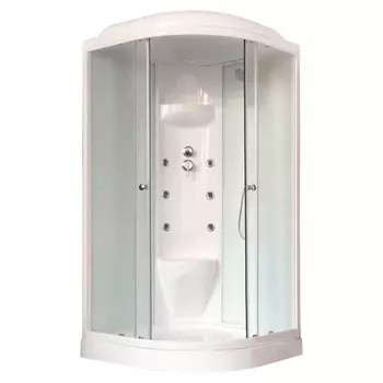 Душевая кабина Royal Bath 90HK7-WC белое/шиншилла
