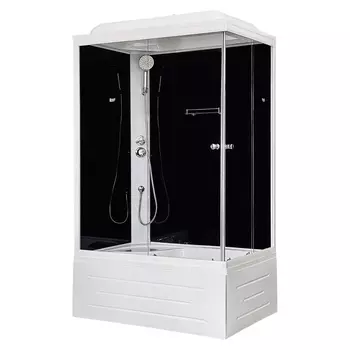 Душевая кабина Royal Bath RB8100BP5-BT-L черное/прозрачное