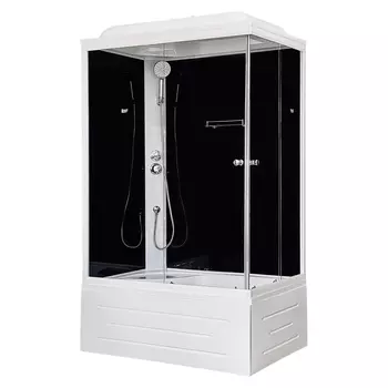Душевая кабина Royal Bath RB8120BP5-BT-L черное/прозрачное