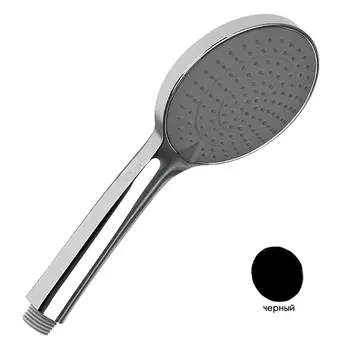 Душевая лейка Paffoni Ginevra ZDOC125NO черная матовая