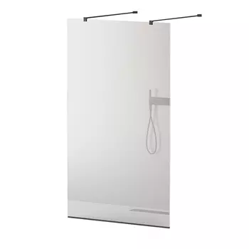 Душевая перегородка Cezares LIBERTA-L-2-80-120-C-NERO