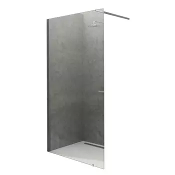 Душевая перегородка Ravak Walk In Wall 100 блестящий хром + прозрачное