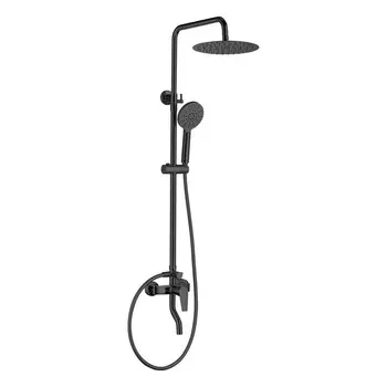 Душевая стойка Allen Brau Eclipse 5.E1007-31 черный матовый