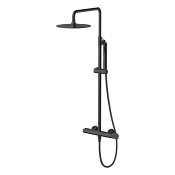 Душевая стойка Allen Brau Liberty 5.33007-31 черный матовый