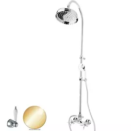 Душевая стойка Cezares Nostalgia CD-03/24-Bi