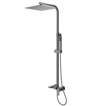 Душевая стойка D&K Bayern Liszt DA1513706A04 серый графит