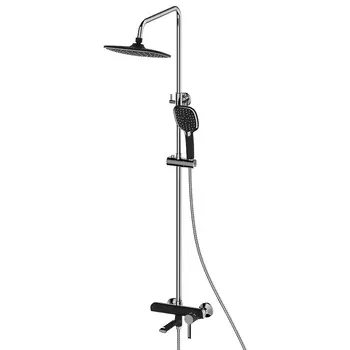 Душевая стойка Haiba HB24805-7 черная