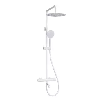 Душевая стойка WasserKRAFT A188.257.155.WM Thermo белый матовый