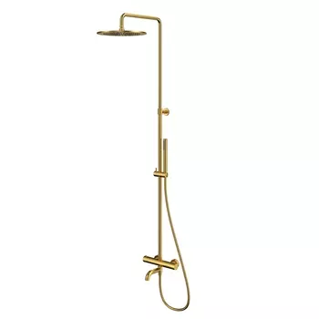 Душевая стойка Whitecross Y brushed gold Y1234GLB