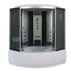 Душевой бокс River Temza 150/150/55 ТН с поддоном