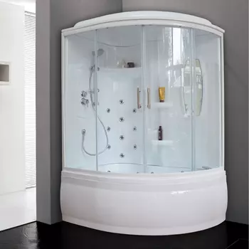 Душевой бокс Royal Bath 150ALP-T L прозрачное