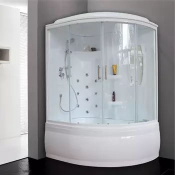 Душевой бокс Royal Bath 170ALP-T L прозрачное