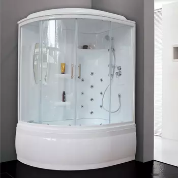 Душевой бокс Royal Bath 170ALP-T R прозрачное