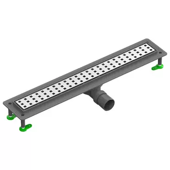 Душевой лоток Ctesi Flow Square 70 BK4024640