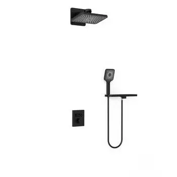 Душевой набор Vincea Inspire VSFW-3I21MT4RMB матовый черный