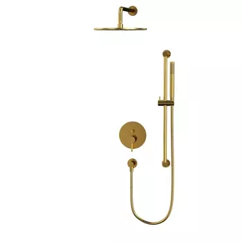 Душевой набор Whitecross Y brushed gold YSET05GLB