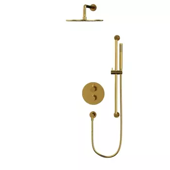 Душевой набор Whitecross Y brushed gold YSET09GLB