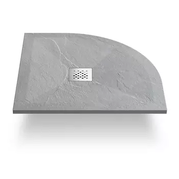 Душевой поддон Vincea VST-4SQ9090G серый