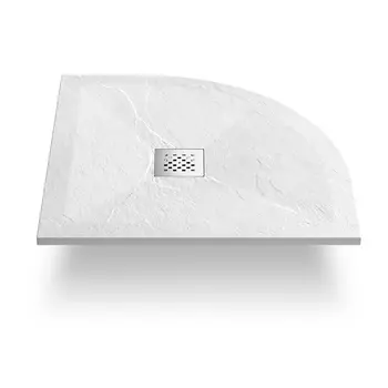 Душевой поддон VinceaVST-4SQ9012W-R белый матовый, правый