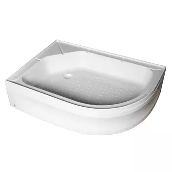 Душевой поддон Wemor 110/80/24 L ассимметричный