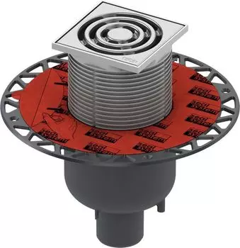 Душевой трап Tece TECEdrainpoint S130 3601300 с решеткой
