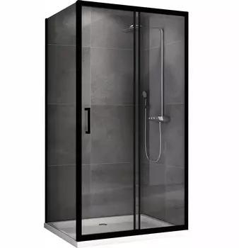 Душевой уголок Abber Schwarzer Diamant 140х75 AG30140B-S75B