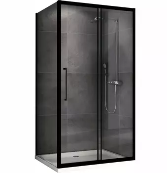 Душевой уголок Abber Schwarzer Diamant 160х85 AG30160BH-S85B