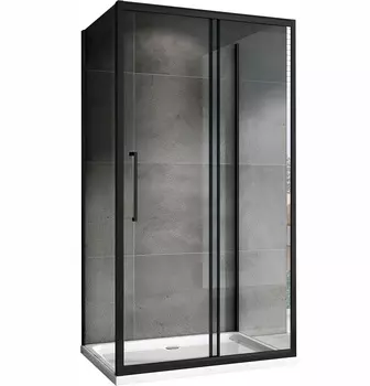 Душевой уголок Abber Schwarzer Diamant 160х85 AG30160BH-S85B-S85B