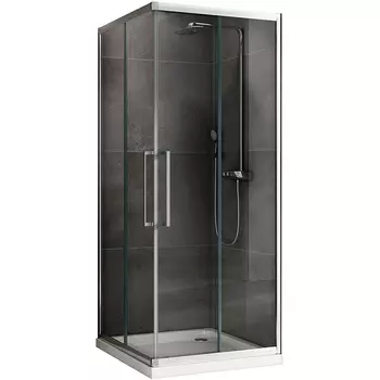 Душевой уголок Abber Schwarzer Diamant 80х80 AG02080H