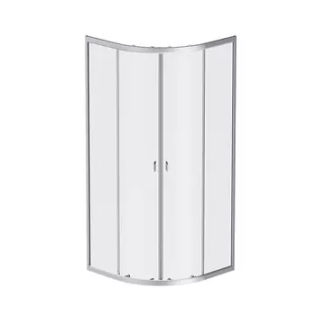 Душевой уголок Am.Pm X-Joy Twin Slide 80x80 хром, прозрачный без поддона