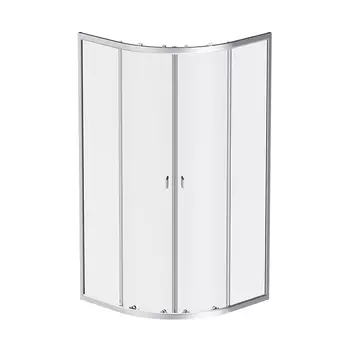 Душевой уголок Am.Pm X-Joy Twin Slide 90x90 хром, прозрачный без поддона