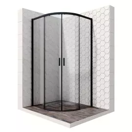 Душевой уголок Ambassador Queen Black 90х90 11011201Black