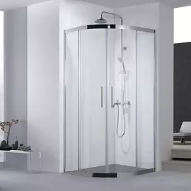 Душевой уголок Aquanet Delta NPE2142 90x90, прозрачное стекло R550 без поддона