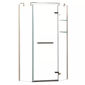 Душевой уголок Azario Montreal 100х100 AZNWG32311000RGOLD правый