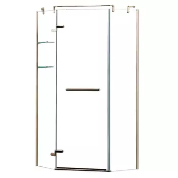 Душевой уголок Azario Montreal 90х90 AZNWG3231900LGOLD левый