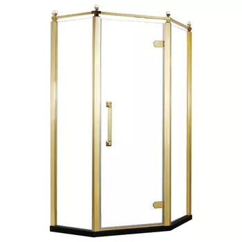 Душевой уголок Azario Ontario 100х100 AZNBB32311000GOLD