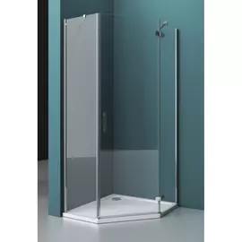 Душевой уголок Belbagno Kraft P-1-80-C-Cr-R без поддона