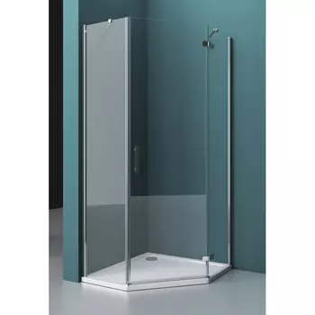 Душевой уголок Belbagno Kraft P-1-90-C-Cr-R без поддона