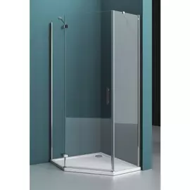 Душевой уголок Belbagno Kraft P-1-90-C-Cr-L без поддона