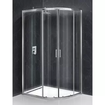 Душевой уголок BelBagno Uno 195-RH-2-100/80-C-Cr без поддона