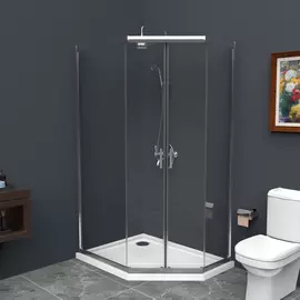 Душевой уголок Belbagno Uno 95-PH-2-120/90-C-Cr без поддона