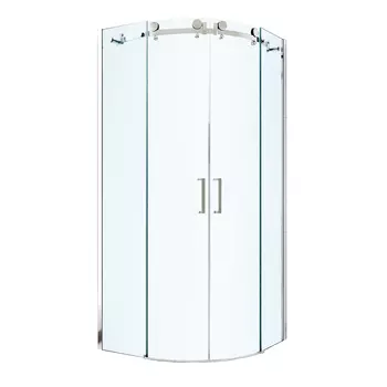 Душевой уголок Berges Gelios 90х90 полукруглый без поддона