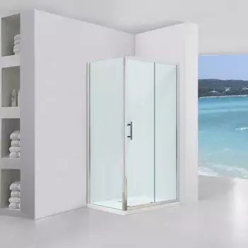 Душевой уголок Black&White Stellar Wind S108-900х1200 без поддона