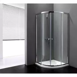 Душевой уголок Cezares Anima R2 100 матовое стекло, профиль хром
