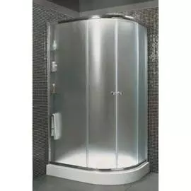Душевой уголок Cezares Anima RH2 120x90 матовое стекло, профиль хром Левый