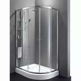 Душевой уголок Cezares Anima RH2 120x90 прозрачное стекло, профиль хром Правый